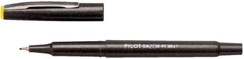 Fineliner PILOT Razor Point SW-10 PP zwart 0.4mm