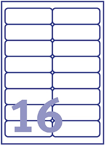 Etiket Avery J8162-10 99.1x33.9mm wit 160stuks-2
