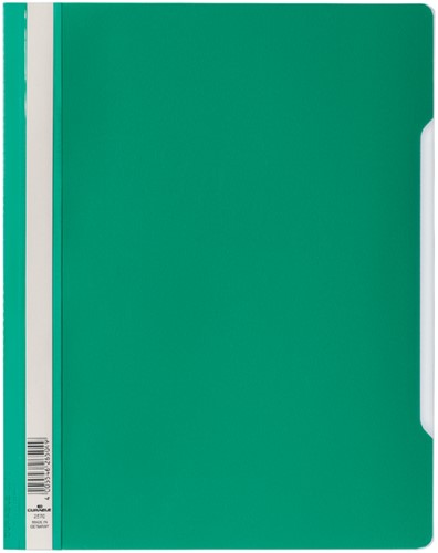 Snelhechter Durable 2570 A4 PVC groen
