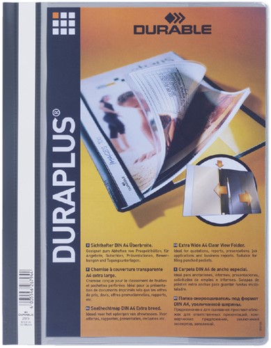 Snelhechter Durable Duraplus 2579 grijs