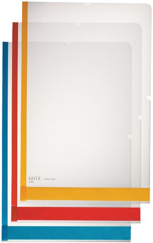 Insteekmap L-model Leitz 4080300 A4 gekleurde rand-3