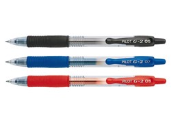 Refillable gel pens