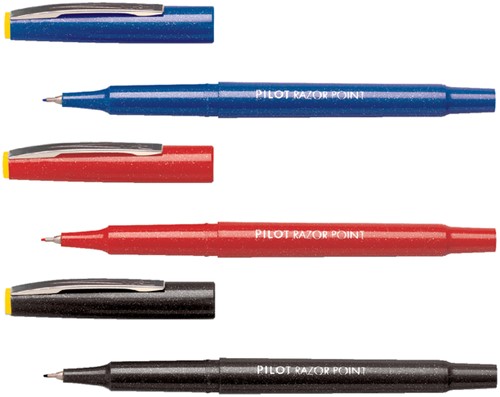 Fineliner PILOT Razor Point SW-10 PP blauw 0.4mm-2