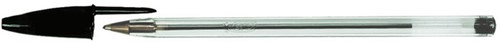 Balpen Bic Cristal medium zwart doos à 90+10 gratis