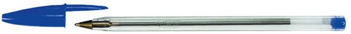 Balpen Bic Cristal blauw medium doos 90+10 gratis
