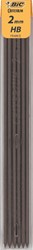 Potloodstift Bic 2mm HB koker à 6st