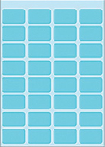 Etiket HERMA 3643 12x19mm blauw 160 stuks