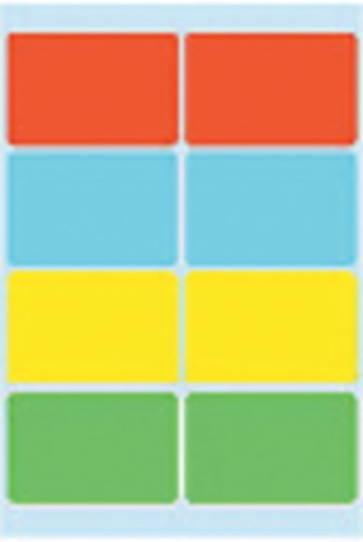 Etiket HERMA 3681 26x40mm assorti 40 stuks