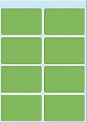 Etiket Herma 3695 26x40mm groen 40stuks