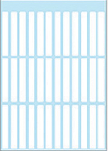 Etiket Herma 3735 5x35mm wit 252stuks