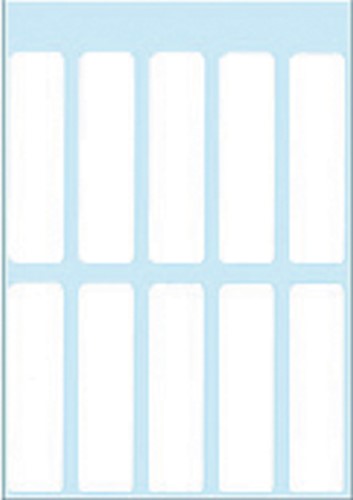 Etiket Herma 3737 13x50mm wit 70stuks