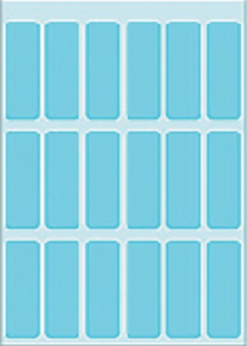 Etiket Herma 3653 12x34mm blauw 90stuks