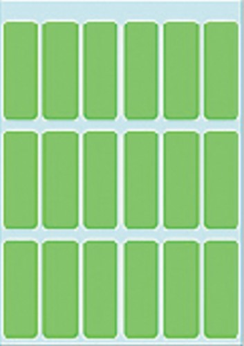 Etiket Herma 3655 12x34mm groen 90stuks