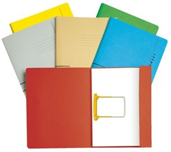 Folders with stapling mechanism