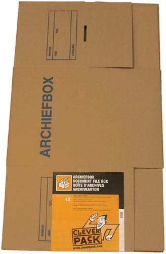 Archiefdoos CleverPack voor ordners 400x320x292mm-2