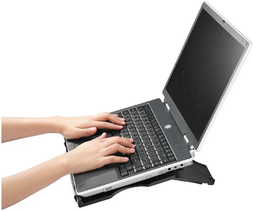 Laptopstandaard Quantore antraciet-3