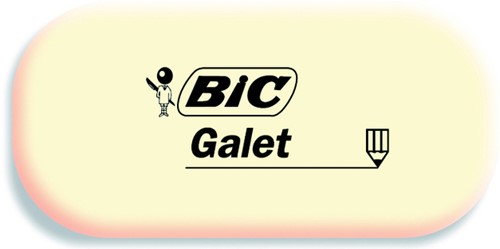 Gum Bic Galet zacht potlood wit