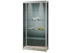 Display cabinets and wall display cabinets