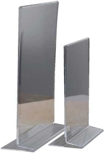 Kaarthouder OPUS 2 T-standaard A4 staand acryl-3