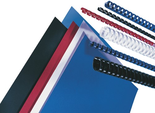 Voorblad GBC A4 Polycover 300micron wit 100stuks-2