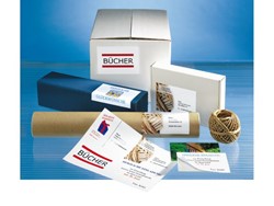 White printer labels