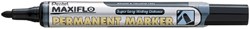 Viltstift Pentel NLF50 maxiflo rond zwart 1.5-3mm