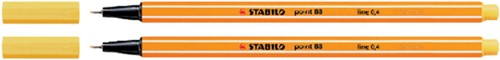 Fineliner STABILO point 88/44 geel