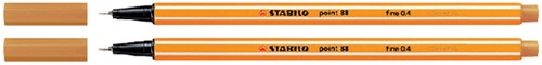 Fineliner STABILO point 88/54 oranje