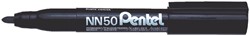 Viltstift Pentel NN50 rond zwart 1.5-3mm