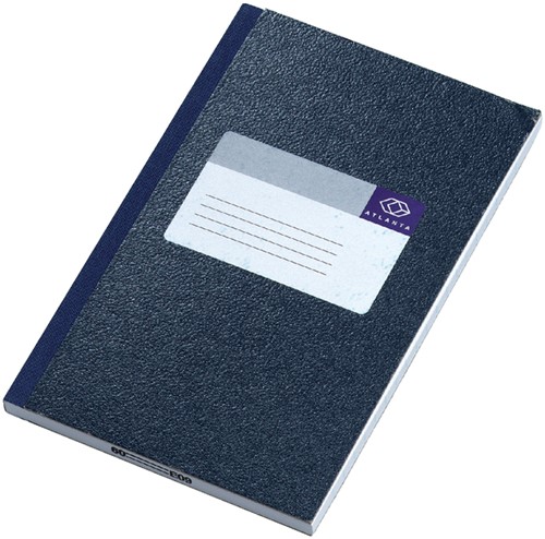 Notitieboek Atlanta 165x105mm 128blz blauw
