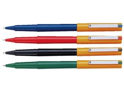 Refillable fine liners