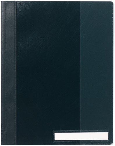 Snelhechter Durable 2510 A4 PVC extra breed zwart