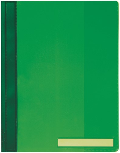 Snelhechter Durable 2510 A4 PVC extra breed groen
