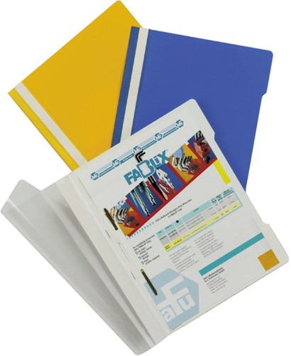 Snelhechter Durable 2570 A4 PVC wit-3
