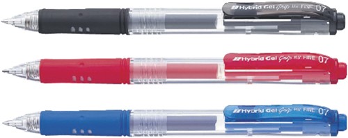 Gelschrijver Pentel K157 zwart 0.4mm-2