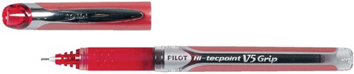 Rollerpen PILOT Hi-Tecpoint grip V5 0.3 rood
