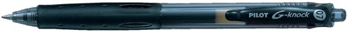 Gelschrijver PILOT G-knock Begreen zwart 0.4mm