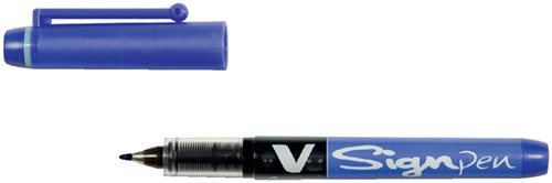 Fineliner PILOT V-Sign blauw 0.6mm