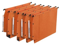 Lateral hanging folders