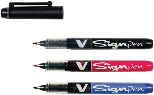 Fineliner PILOT V-Sign rood 0.6mm-2
