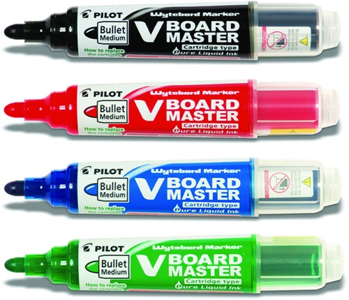 Viltstift PILOT Begreen whiteboard rond groen 2.3mm-2