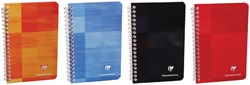 Notitieboek Clairfontaine 75x120mm spiraal lijn