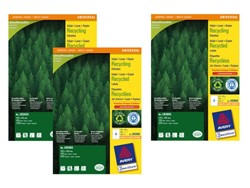 Etichette riciclate per stampante