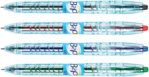 Gelschrijver PILOT B2P Begreen zwart 0.4mm-2