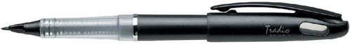 Fineliner Pentel Tradio TRJ50 vulpenpunt zwart-2