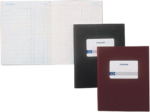 Kasboek Atlanta 210x165mm 1 kolom 192blz blauw