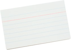 Systeemkaarten lijn 55x90mm