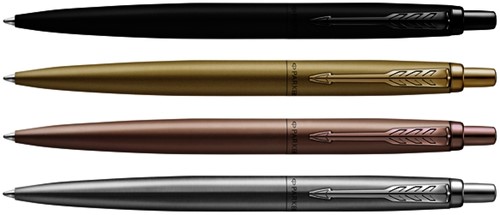 Balpen Parker Jotter XL Monochrome pink gold medium-3