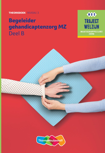 Traject Welzijn MZ Begeleider gehandicaptenzorg niveau 3 boek en online 1 jaar (KD 2016)