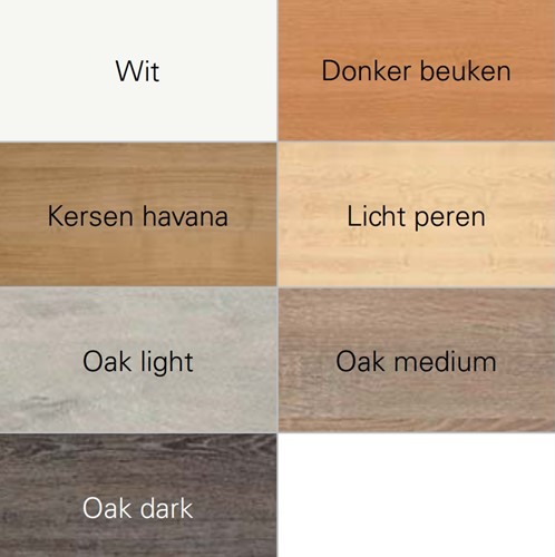 Statafel Meerkantoor vaste hoogte 200x80cm-2